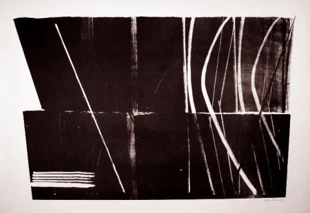 Lithograph Hartung - Farandole 7