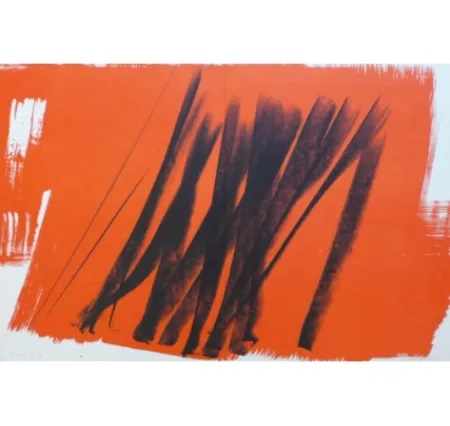 Lithograph Hartung - Farandole 8