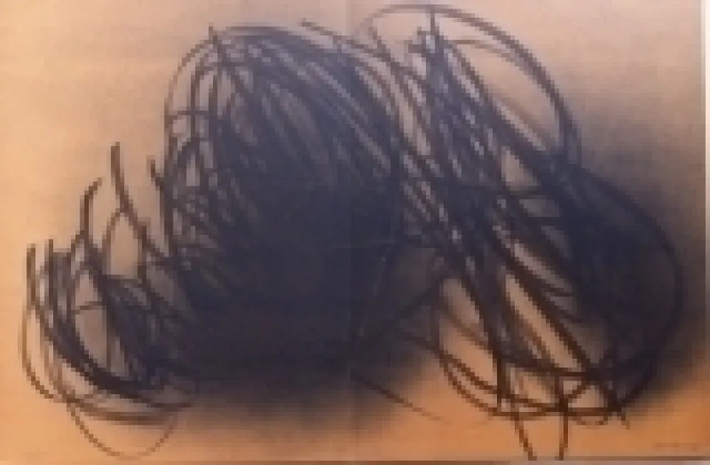 Lithograph Hartung - Farandole 8