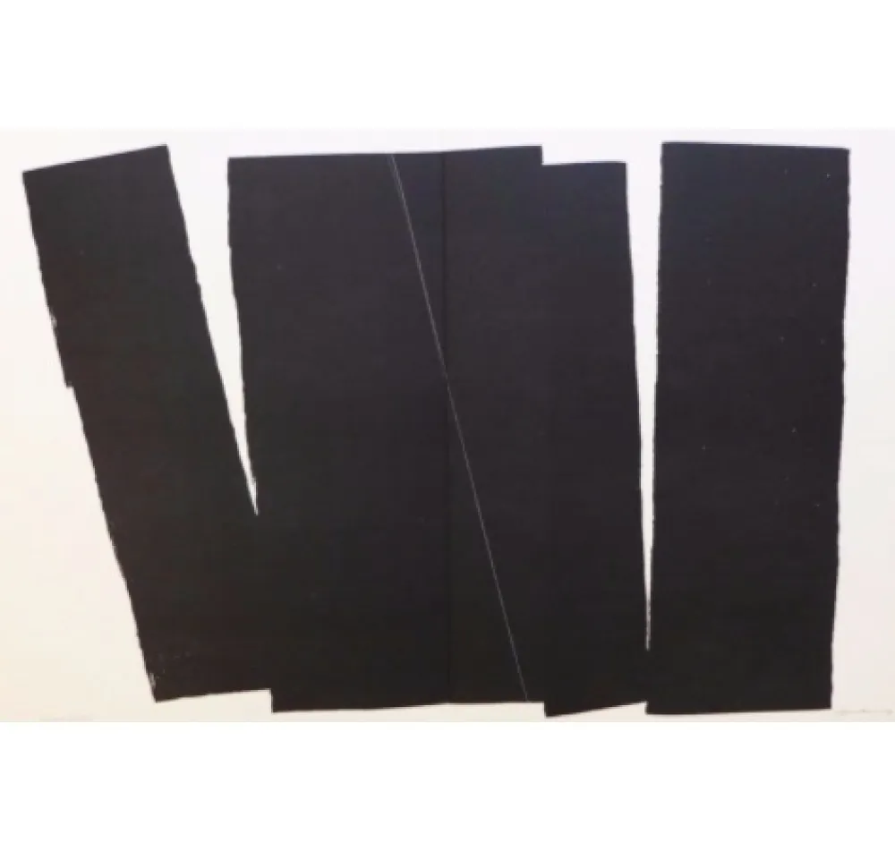 Lithograph Hartung - Farandole C