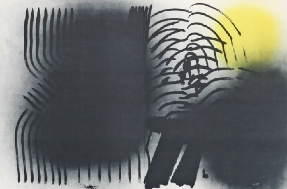 Lithograph Hartung - Farandole II