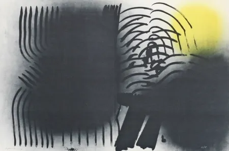 Lithograph Hartung - Farandole II