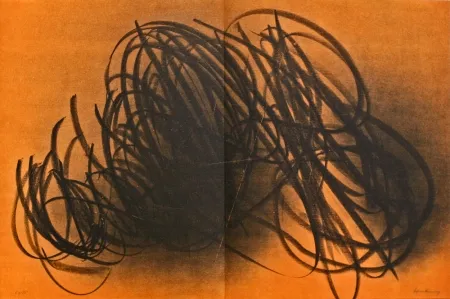 Lithograph Hartung - Farandole IX