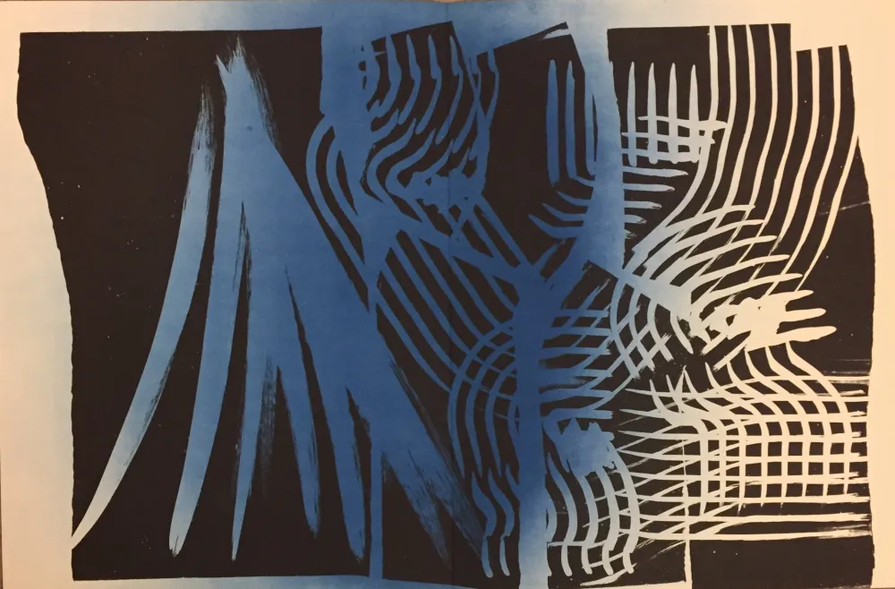 Lithograph Hartung - Farandole O