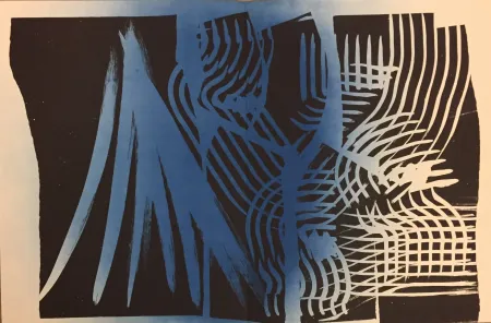 Lithograph Hartung - Farandole O