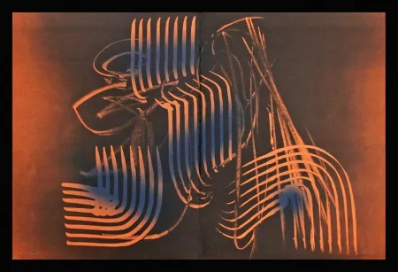 Lithograph Hartung - Farandole VI