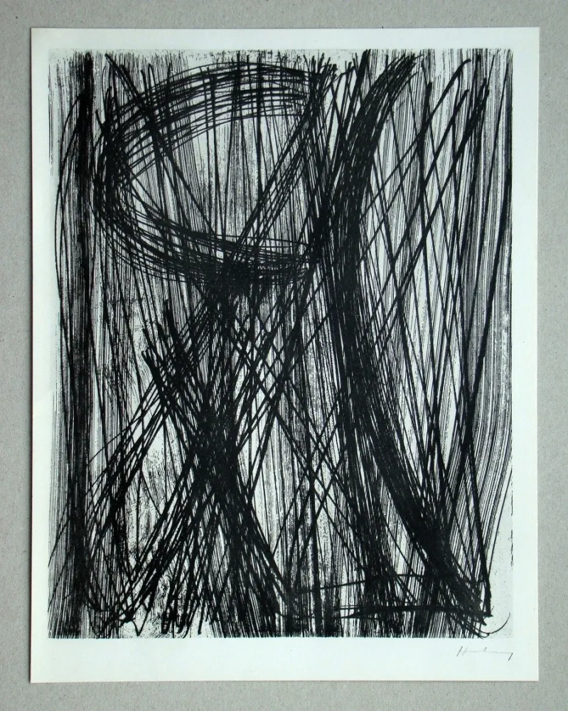 Screenprint Hartung - G 17 - 1953