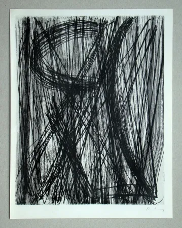 Screenprint Hartung - G 17 - 1953