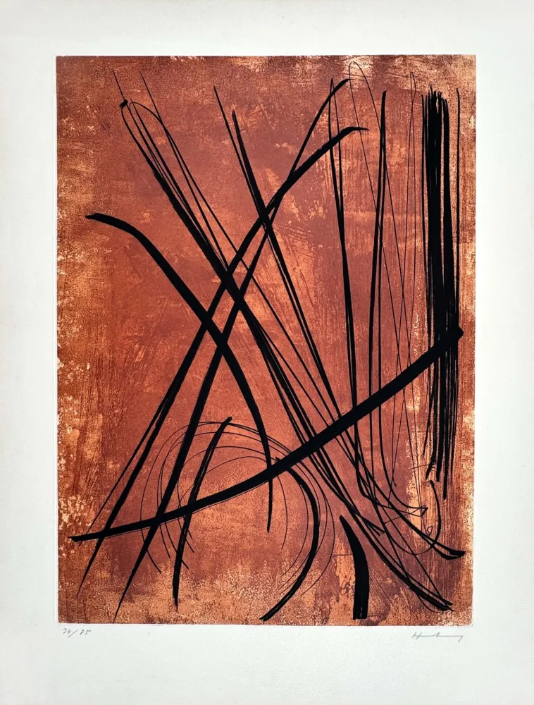 Etching And Aquatint Hartung - G 19 