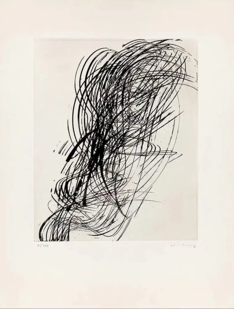 Etching Hartung - G 1973-2