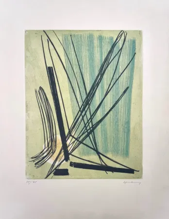 Etching And Aquatint Hartung - G 7 