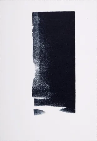 Lithograph Hartung - Gedanken (#2), 1987-88