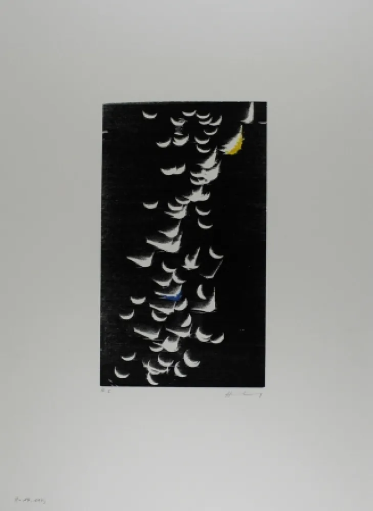 Woodcut Hartung - H-14