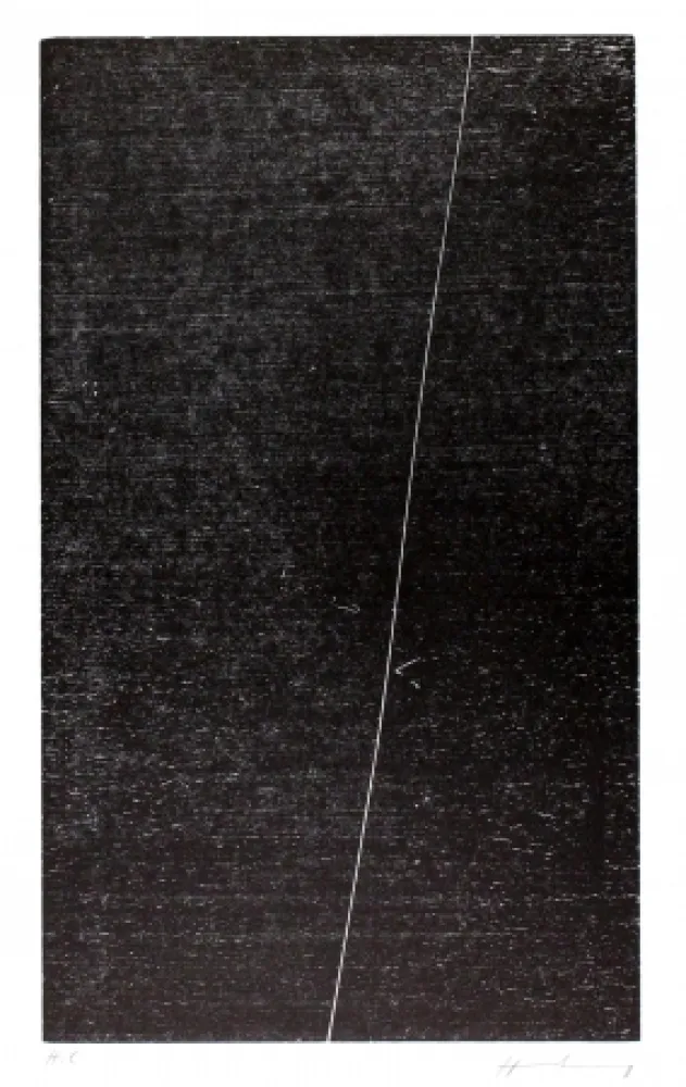 Woodcut Hartung - H-17-1973