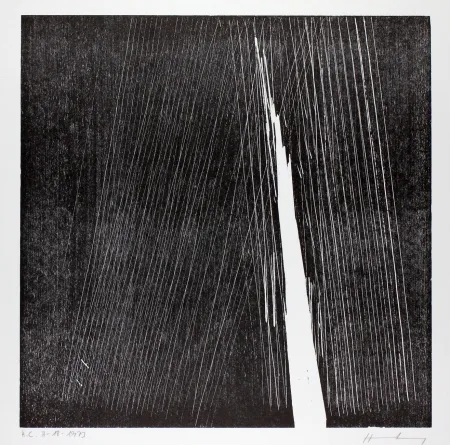 Woodcut Hartung - H-18-1973