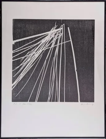 Woodcut Hartung - H 1973-21 