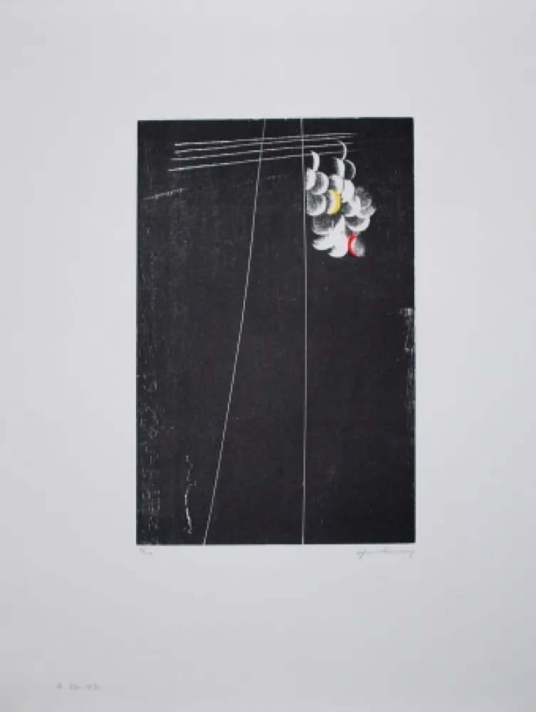Woodcut Hartung - H-20