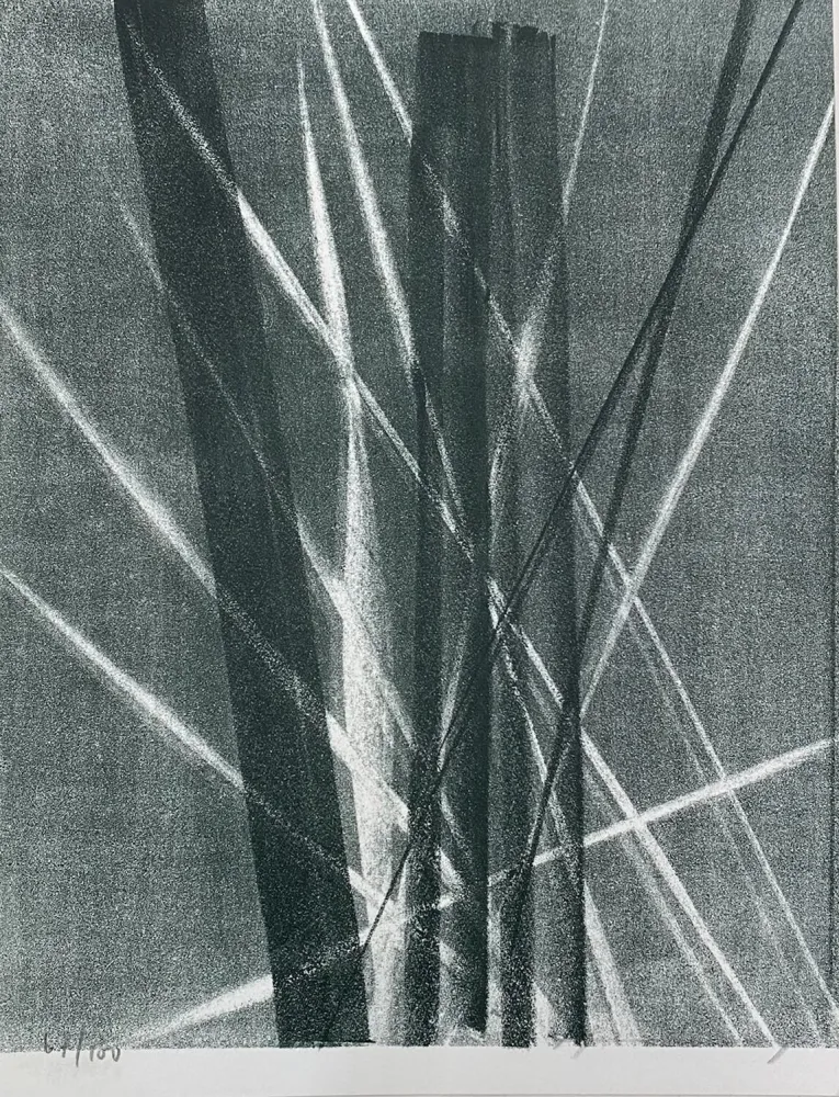 Lithograph Hartung - Hans Arp