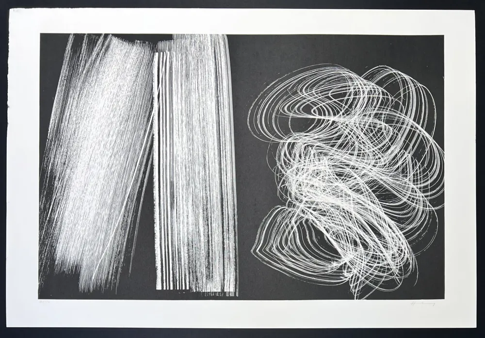 Lithograph Hartung - Hans Hartung (1904-1989) - L-1970-5 - 1970