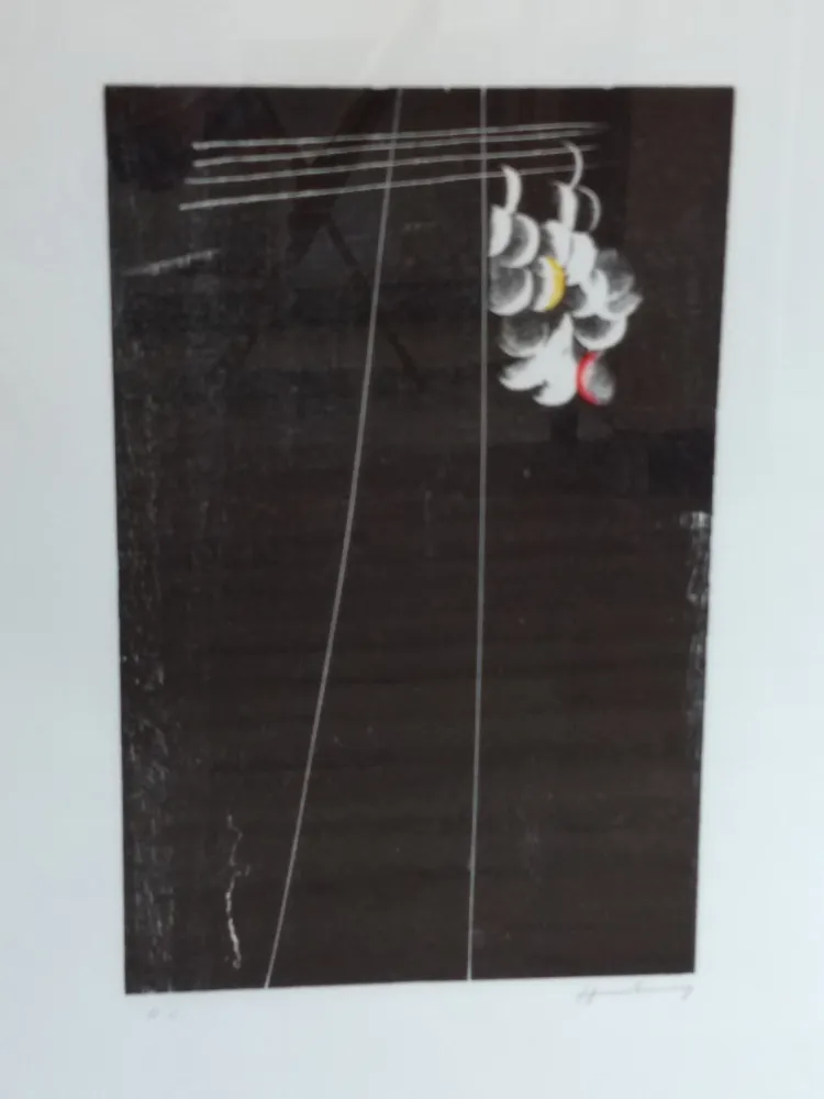 Lithograph Hartung - Hartung