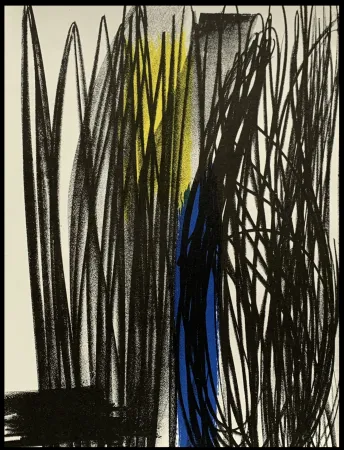 Lithograph Hartung - Influence