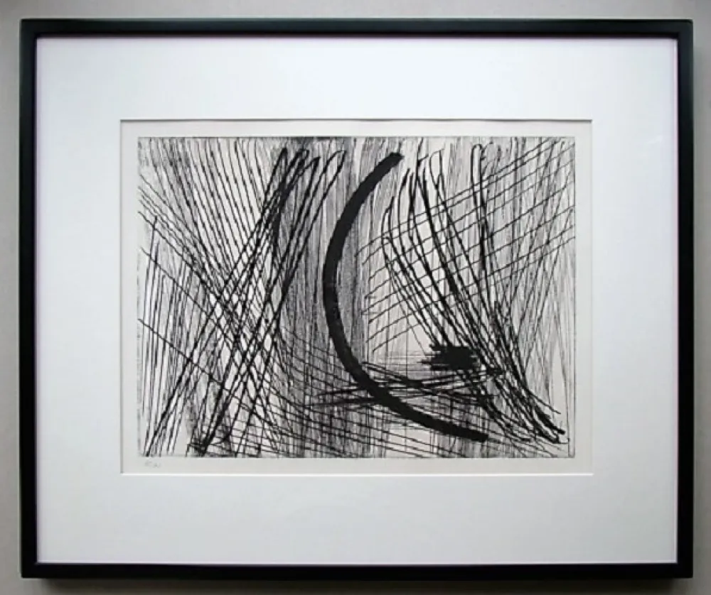 Etching And Aquatint Hartung - Komposition G.23