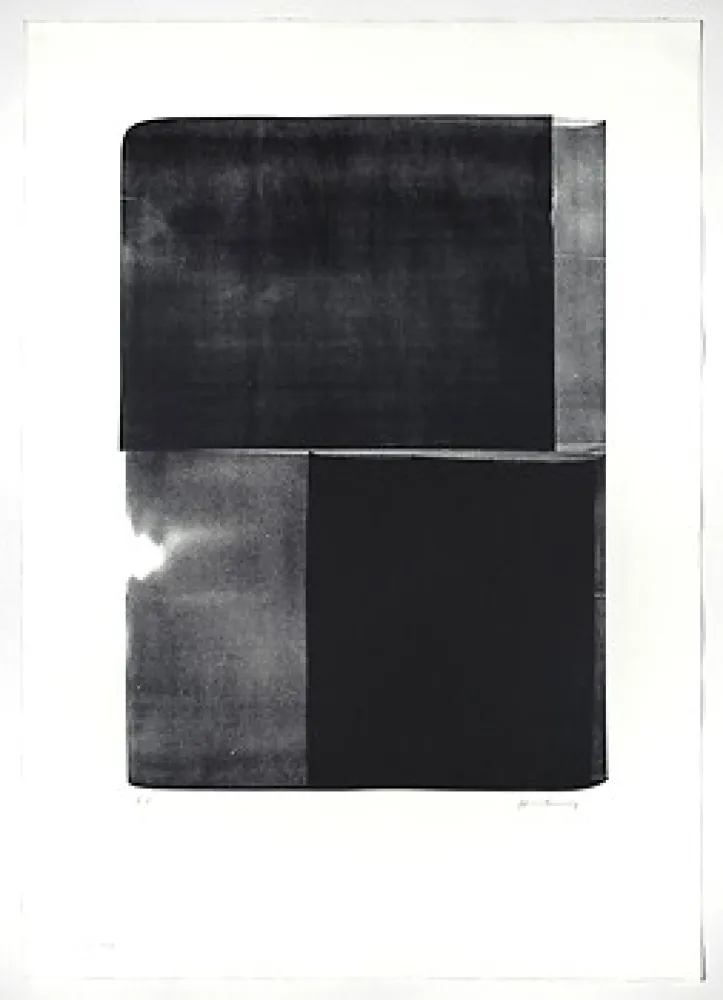 Lithograph Hartung - L-07