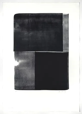 Lithograph Hartung - L-07