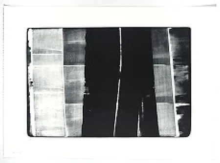 Lithograph Hartung - L-09
