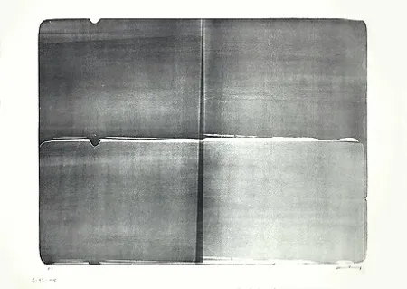 Lithograph Hartung - L-09a