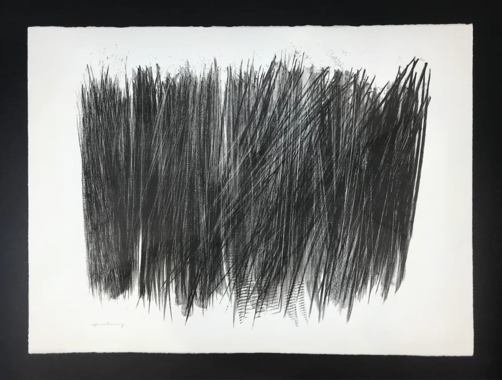 Lithograph Hartung - L 103