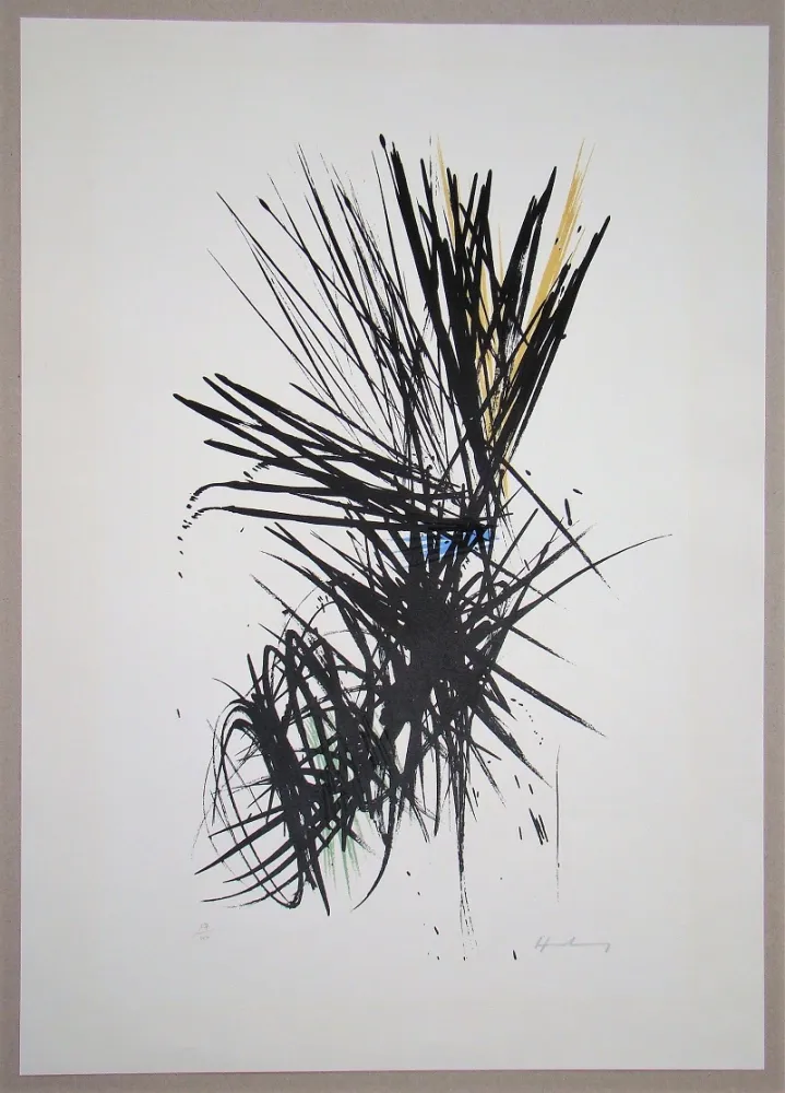 Lithograph Hartung - L 12