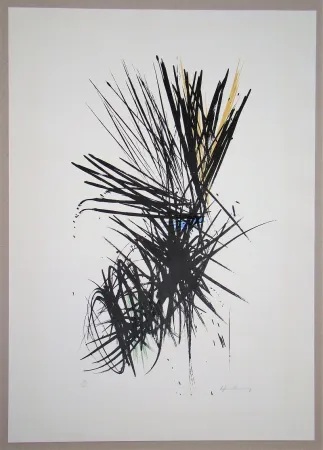 Lithograph Hartung - L 12