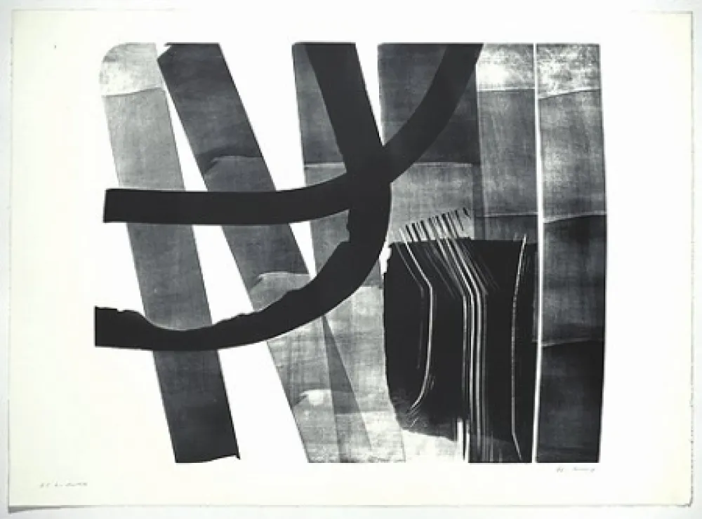 Lithograph Hartung - L-13