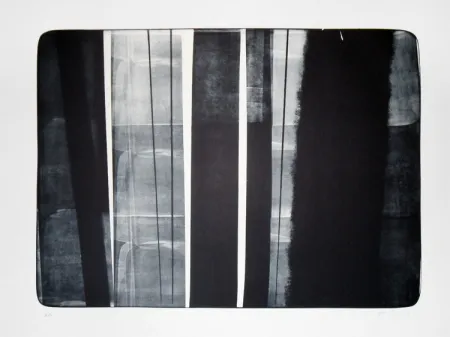 Lithograph Hartung - L-13