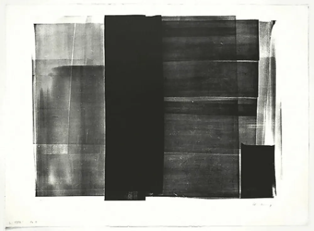 Lithograph Hartung - L-14