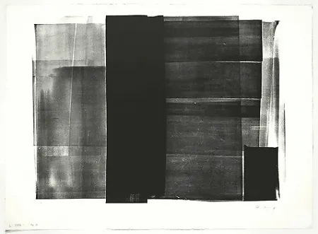 Lithograph Hartung - L-14