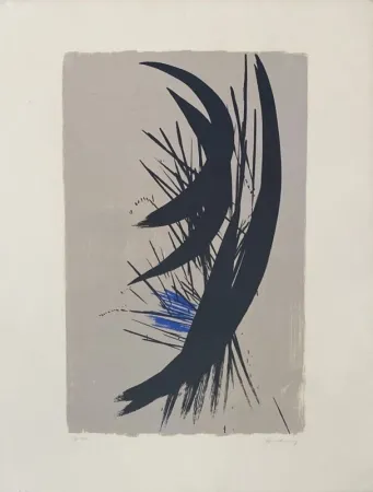 Lithograph Hartung - L 15 