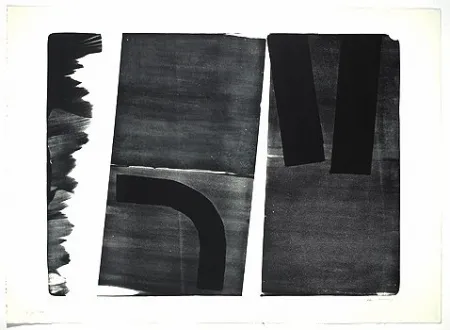 Lithograph Hartung - L-15