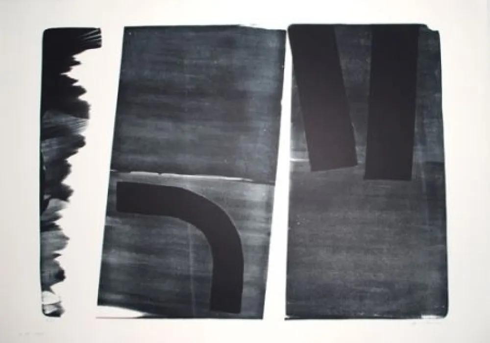 Lithograph Hartung - L-15-1974 