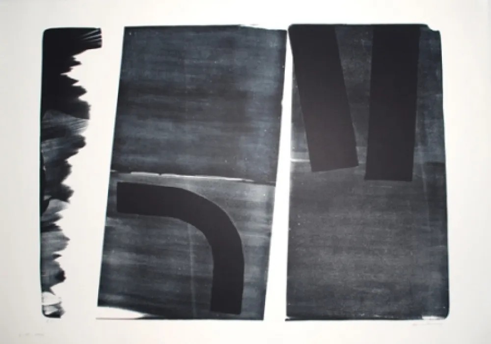 Lithograph Hartung - L-15-1974 