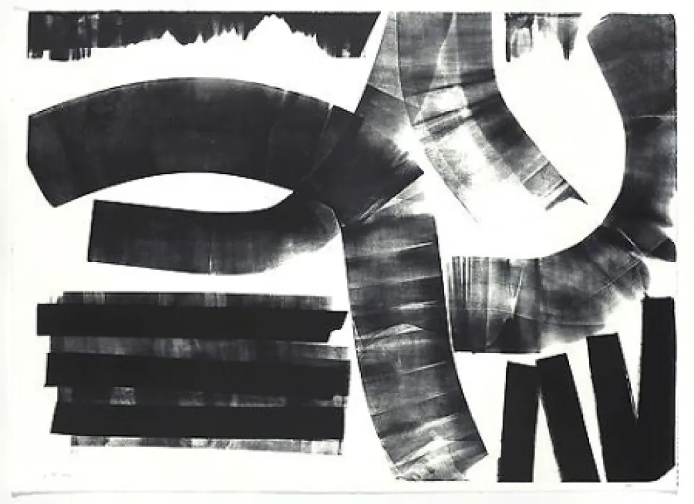 Lithograph Hartung - L-17