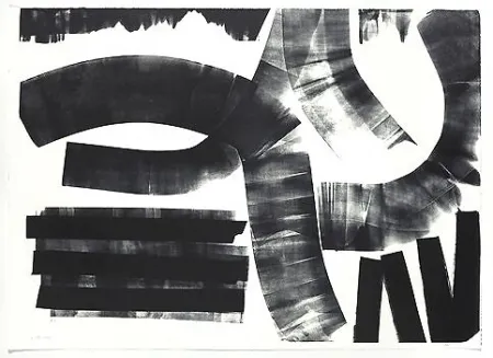 Lithograph Hartung - L-17