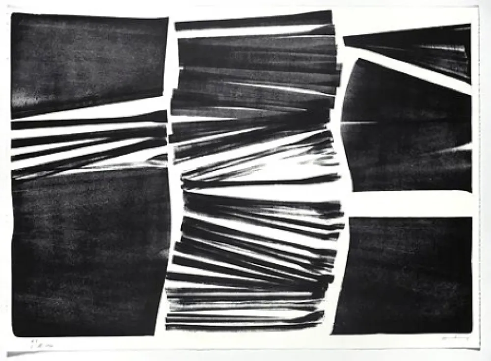 Lithograph Hartung - L-18