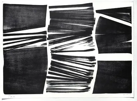 Lithograph Hartung - L-18