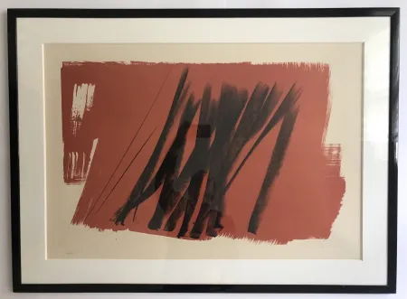 Lithograph Hartung - L 1970-13