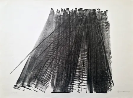 Lithograph Hartung - L-1973