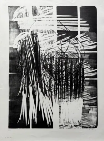 Lithograph Hartung - L 1974-16A