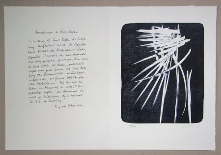 Lithograph Hartung - L 1976-27