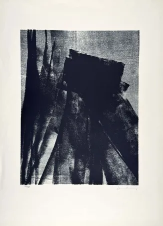 Lithograph Hartung - L 1977-4 
